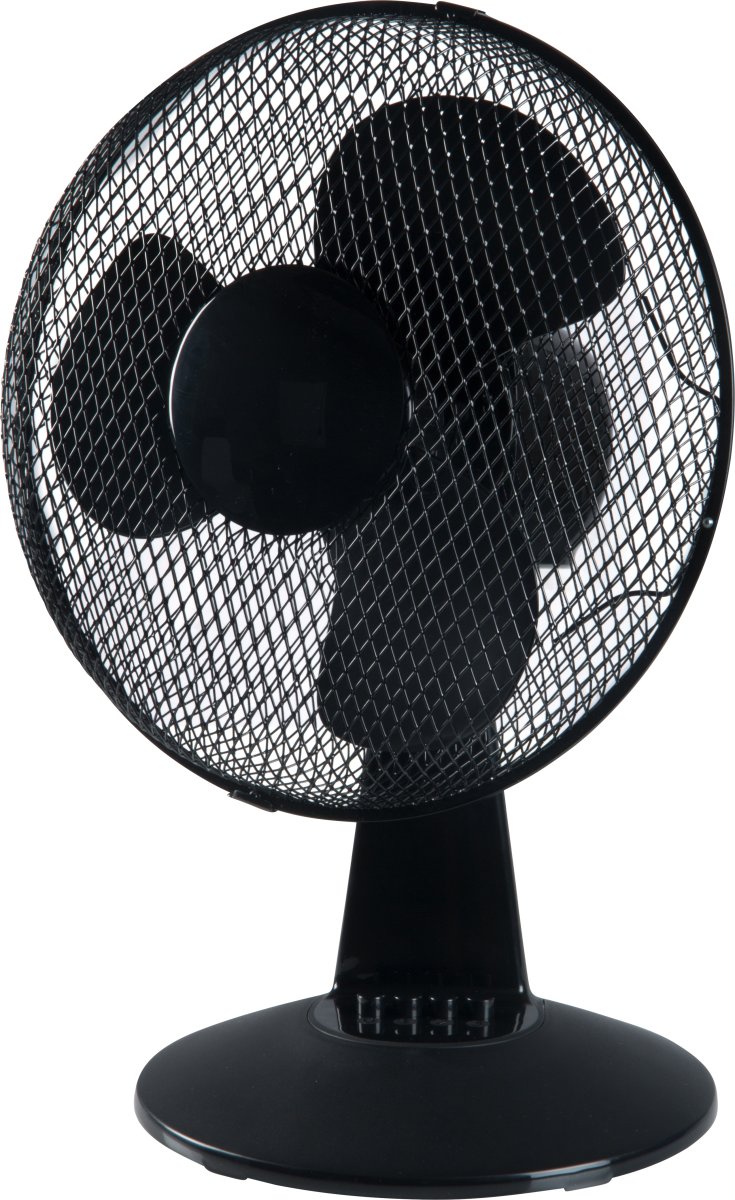 Bordventilator 30 cm, sort