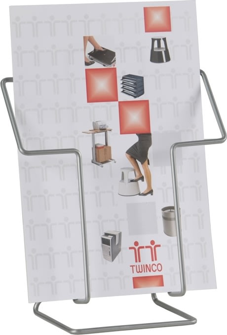 Twin Agenda Brochureholder | Bord | A4 | 1 fag