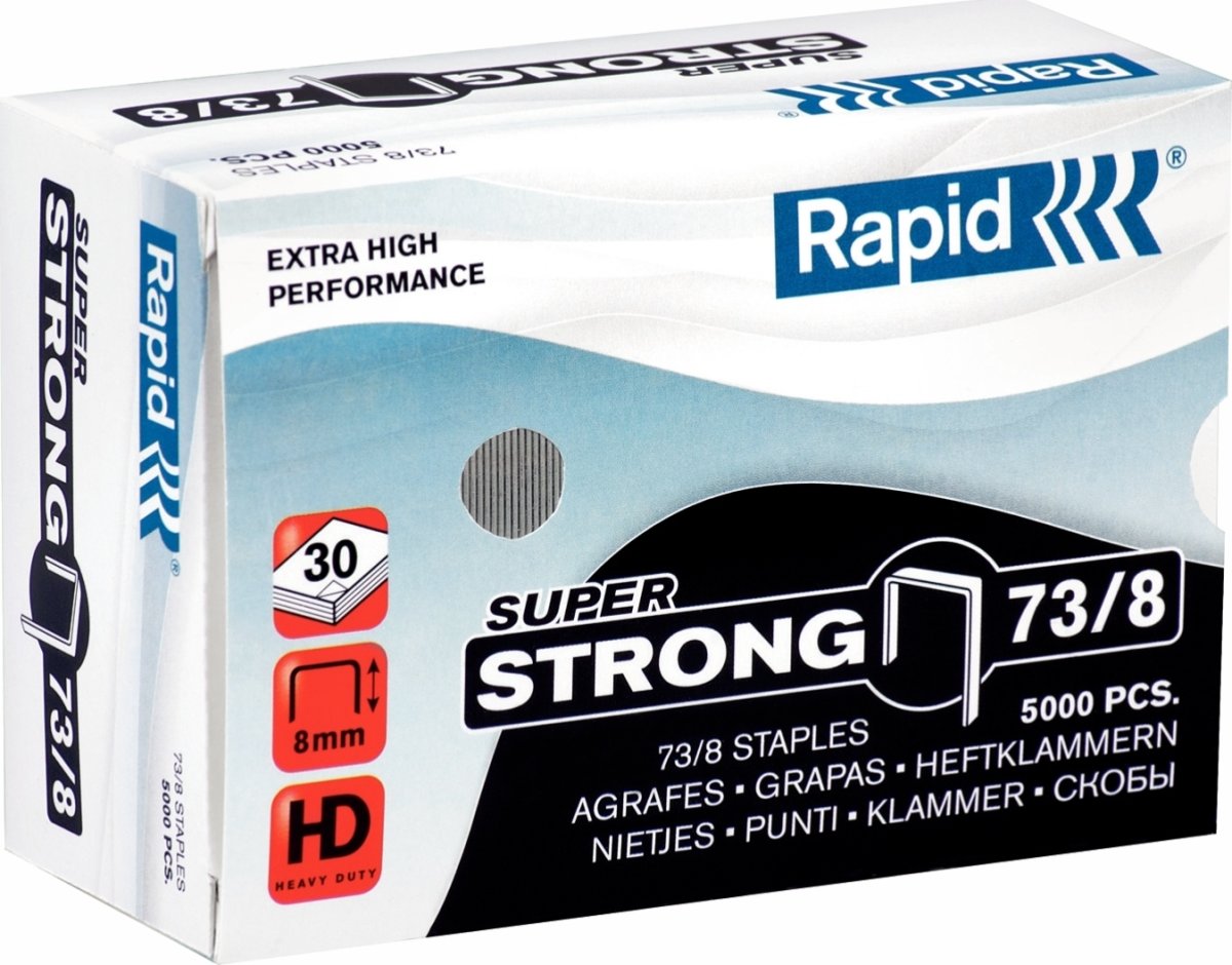 Rapid SuperStrong Hæfteklamme | 73/8 | 5000 stk.