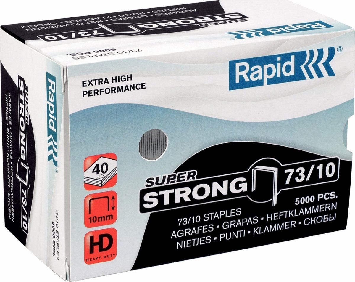 Rapid SuperStrong Hæfteklamme | 73/10 | 5000 stk.
