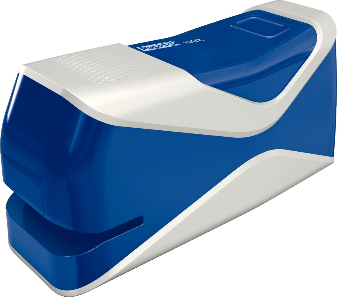 Rapid 10BX El-hæftemaskine | 10 ark | Blå