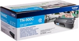 Brother TN900C lasertoner, Cyan, 6000s, twin-pack