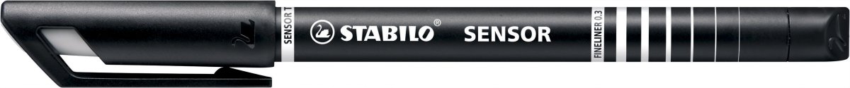 Stabilo Sensor Fineliner | F | Sort