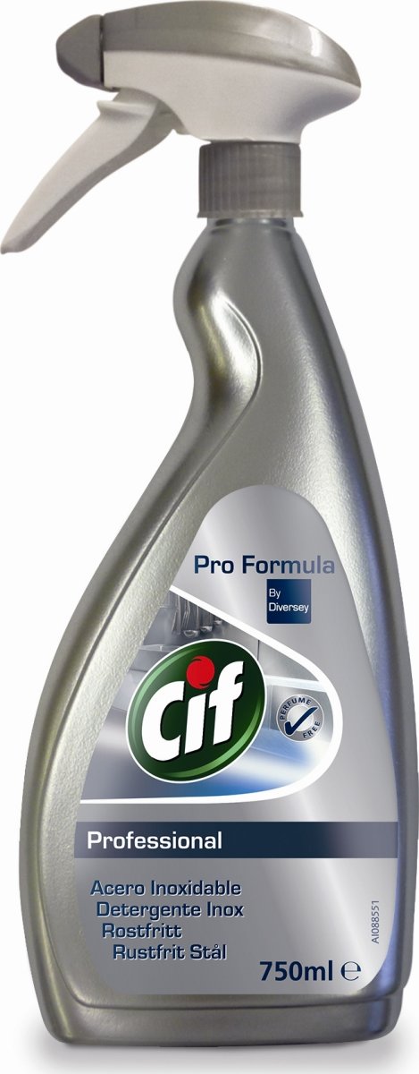 Cif Rustfrit Stålrens, 750 ml