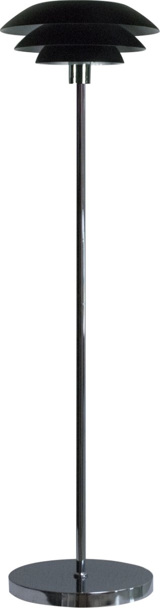 DL31 gulvlampe, Sort, H 133 cm