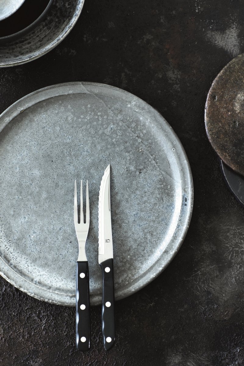 Gense Old Farmer Black steak/grillbestik, 12 dele