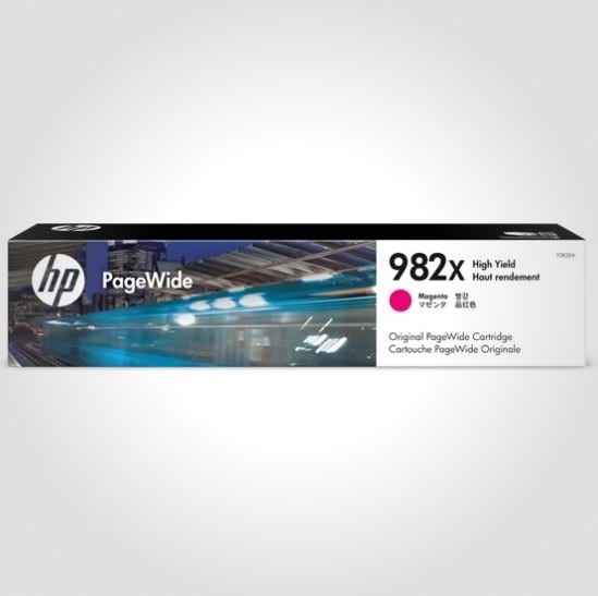 HP 982X XL PageWide blækpatron, magenta, 16.000s