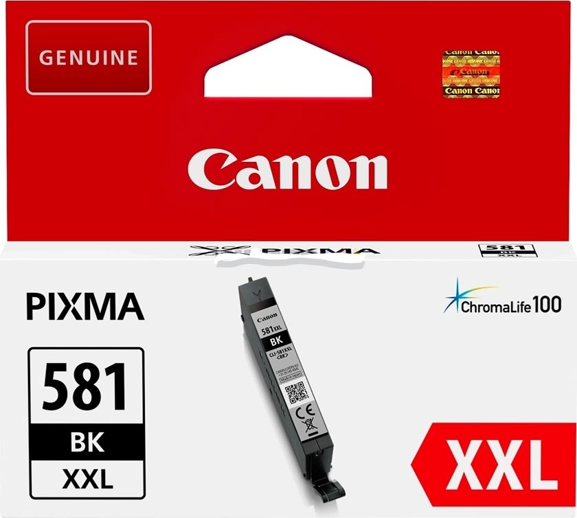 Canon CLI-581XXL blækpatron i sort, 4590s
