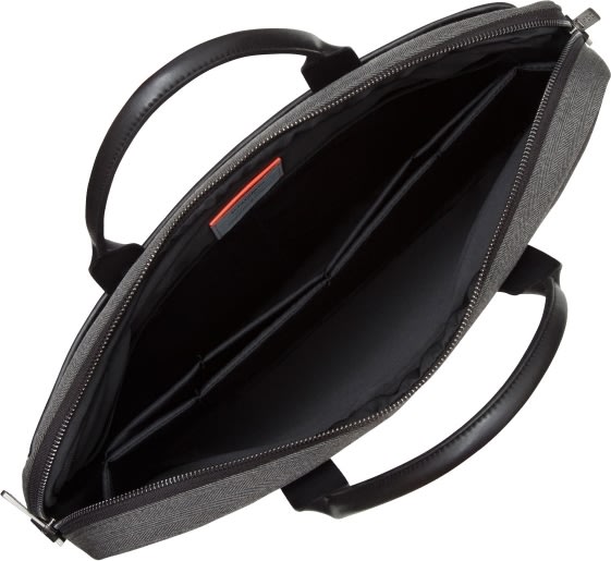 Knomo Princeton 15,6" computertaske i sort/grå Køb her Lomax