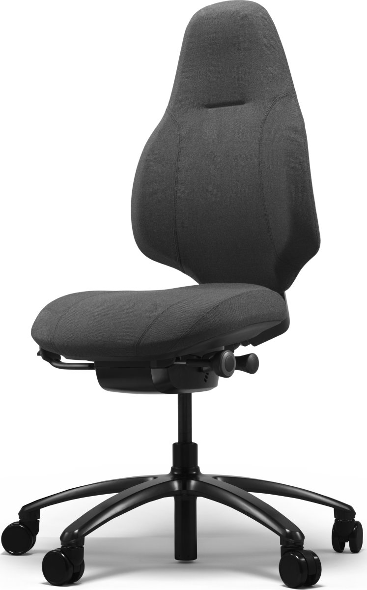 RH Mereo 220 kontorstol sort Select stof/sort stel