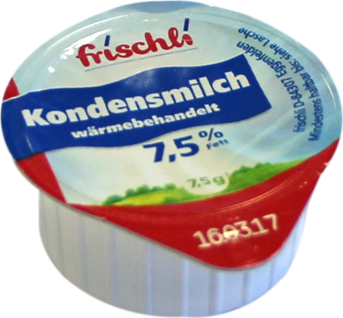 Kaffemælk 7,5%, 7,5 ml
