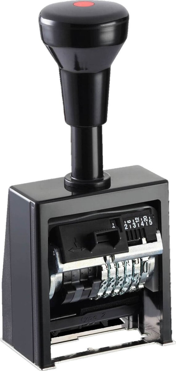 Reiner B6K Automatisk nummeratør | 6 tal | Sort