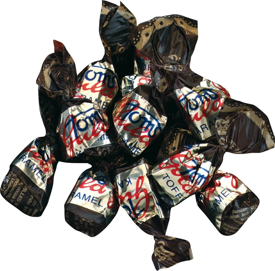 Toms Guldkarameller, 900 g
