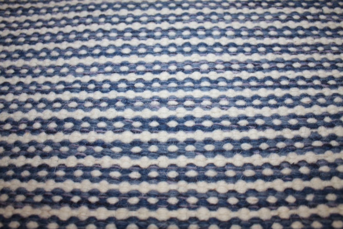 Pilas tæppe, Ø 60x120 cm., aqua