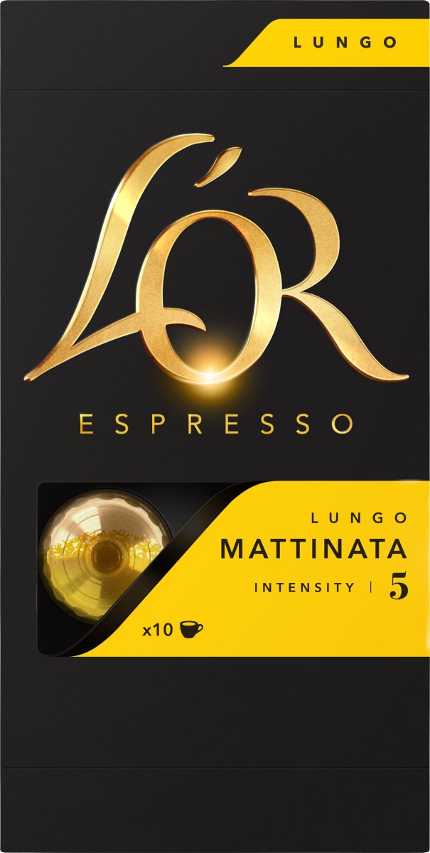 L'Or Capsule Mattinata Kaffekapsler, 10 stk.