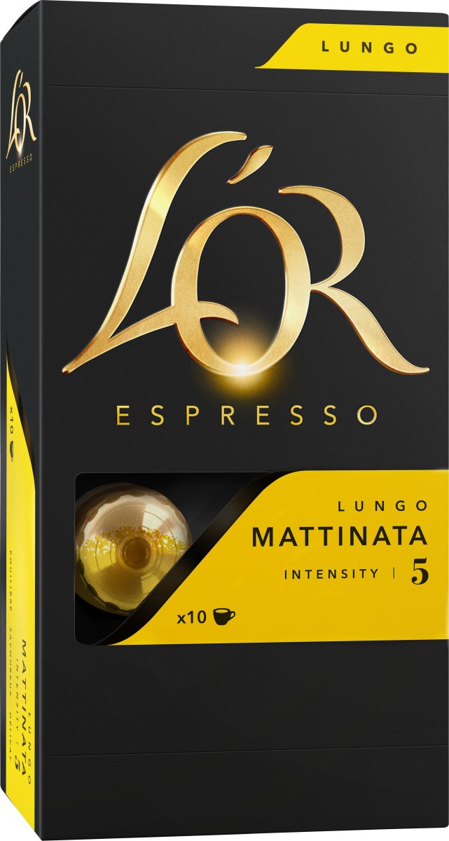 L'Or Capsule Mattinata Kaffekapsler, 10 stk.