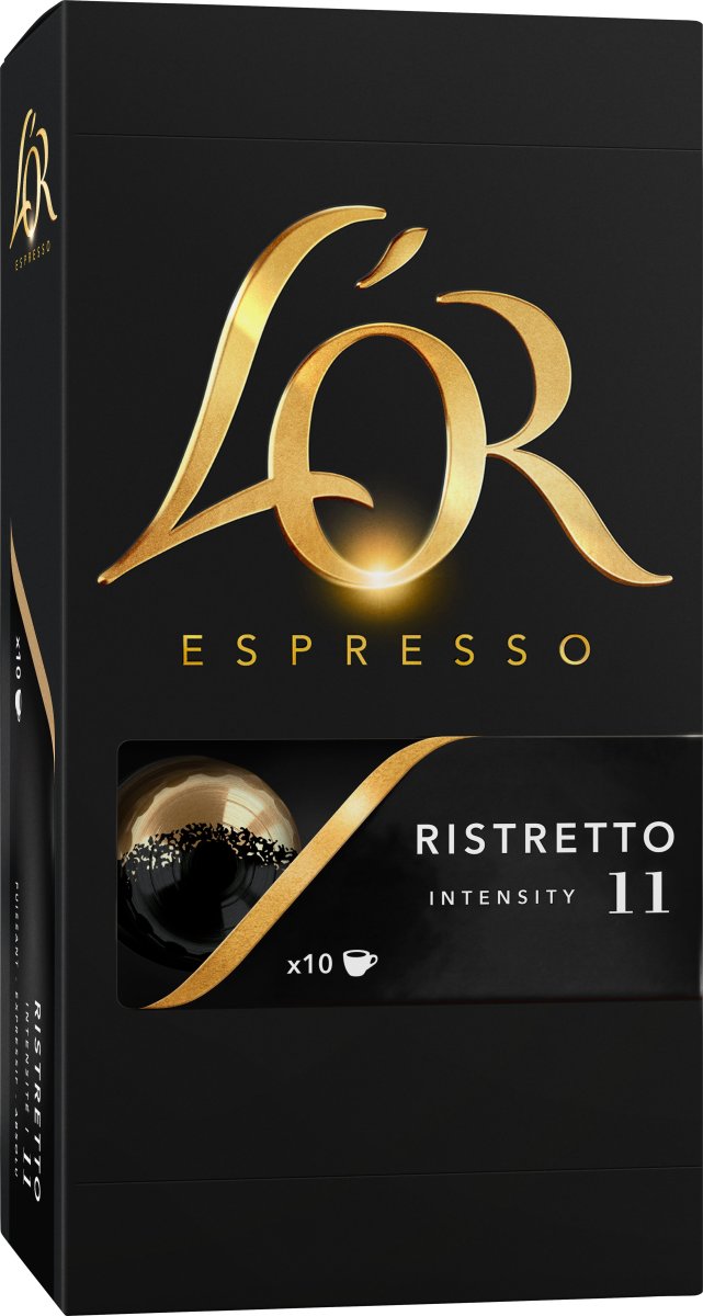 L'Or Capsule Ristretto Kaffekapsler, 10 stk.