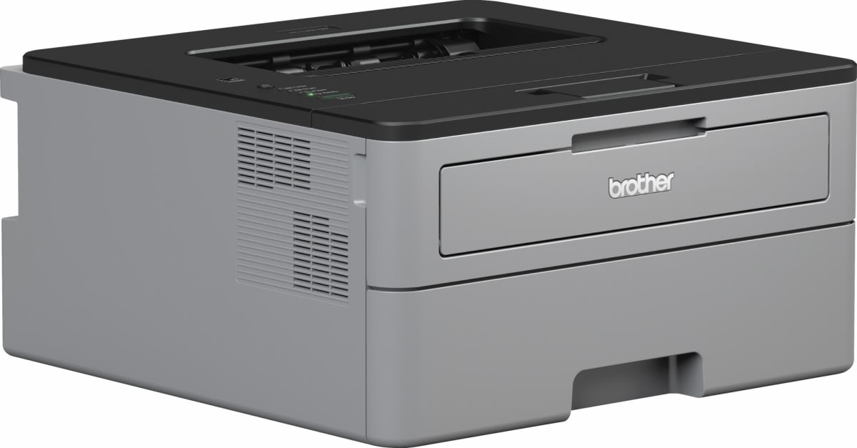 Brother HL-L2350DW sort/hvid laserprinter