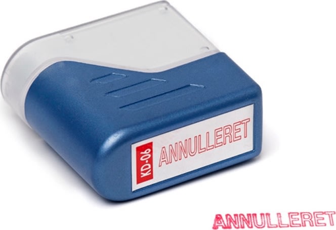 Deskmate Stempel | Annulleret