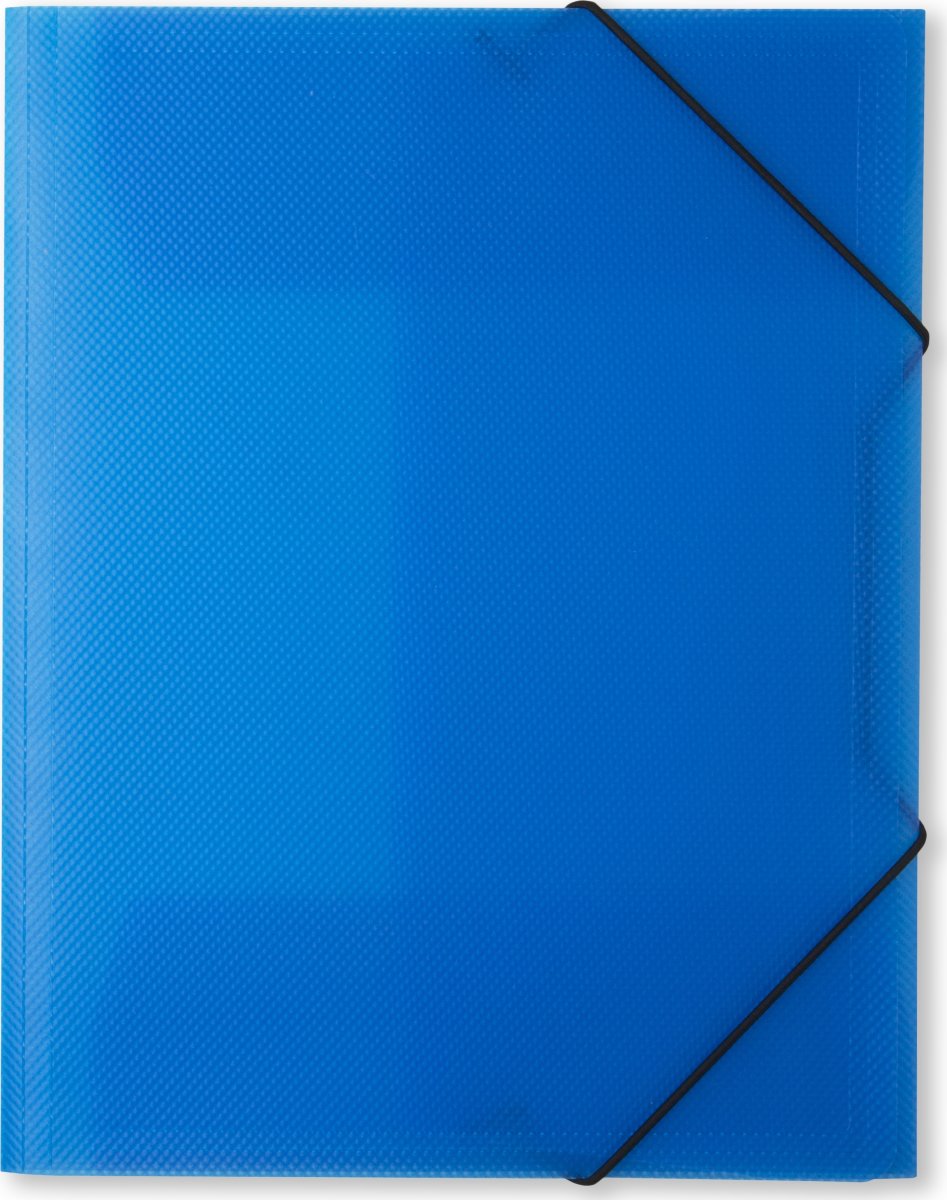 DocuSmart elastikmappe A4, PP, klarblå