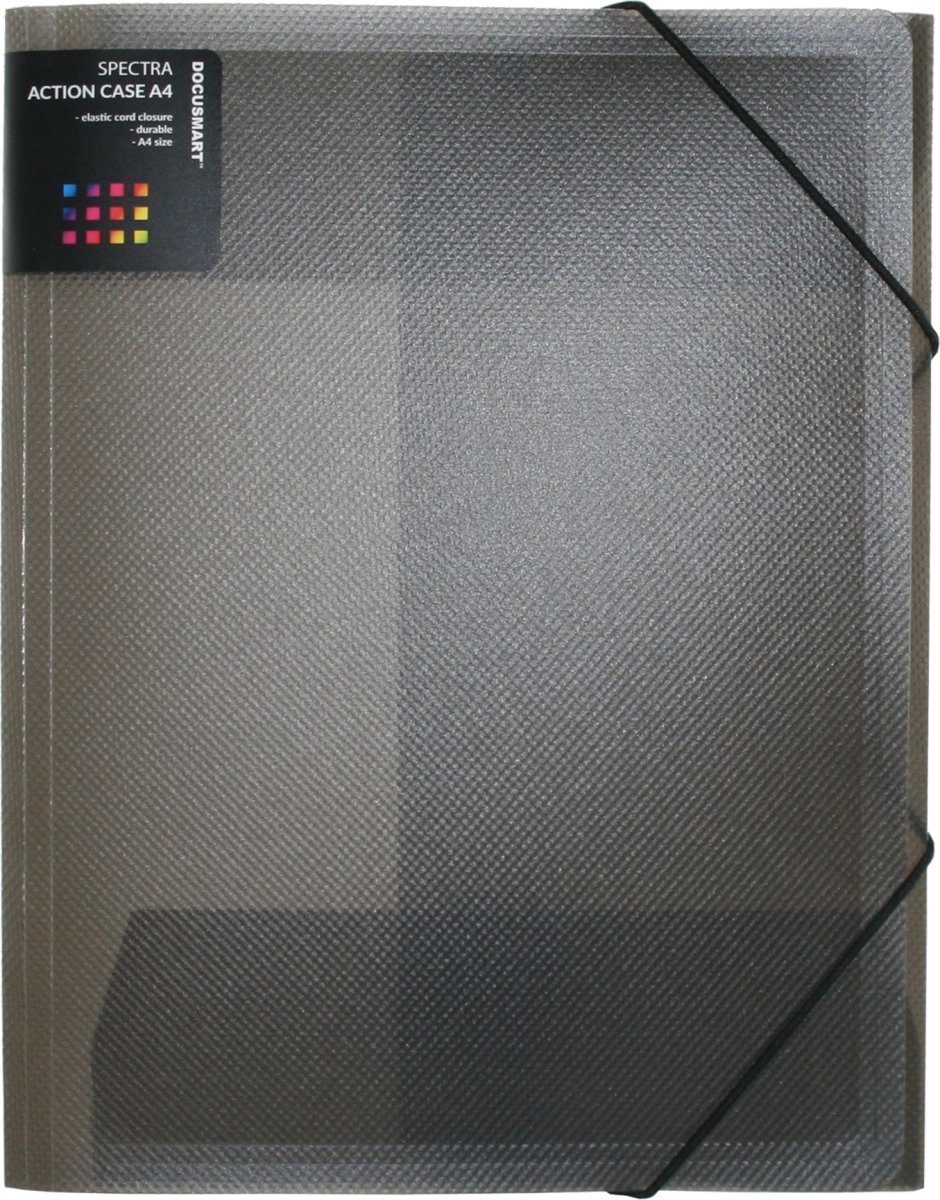 Docusmart Elastikmappe A4 | PP | Smoke