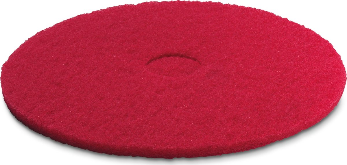 Kärcher Pads, Rød mellemblød, 356 mm, 5 pads
