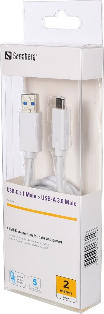 Sandberg (サンドバーグ) 変換ケーブル USB-C 3.1 USB-A 3.0 SAVER 通販