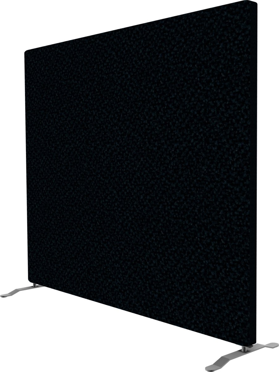 Easy skærmvæg H125xB160 cm sort, inkl. ben