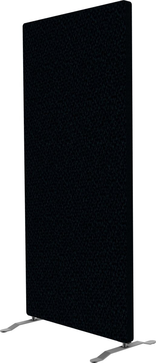 Easy skærmvæg H155xB80 cm sort, inkl. ben