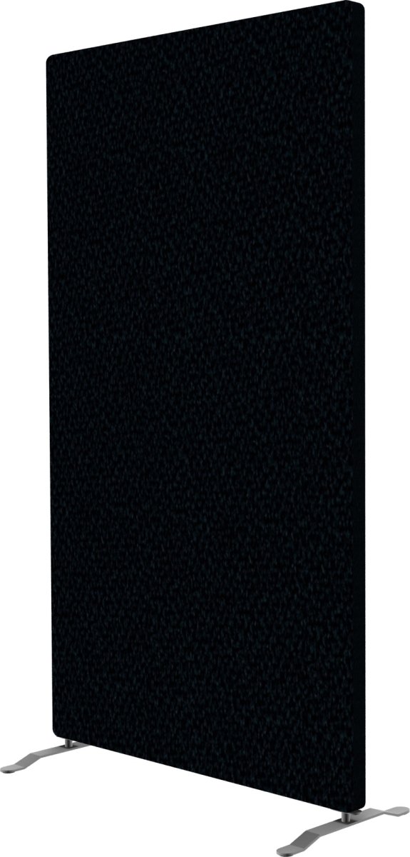 Easy skærmvæg H170xB100 cm sort, inkl. ben