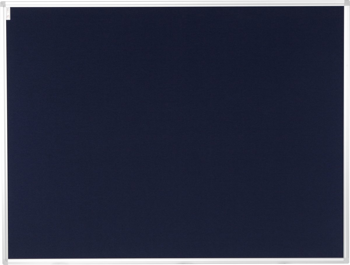Vanerum opslagstavle 102,5x152,5 cm, blå bomuld