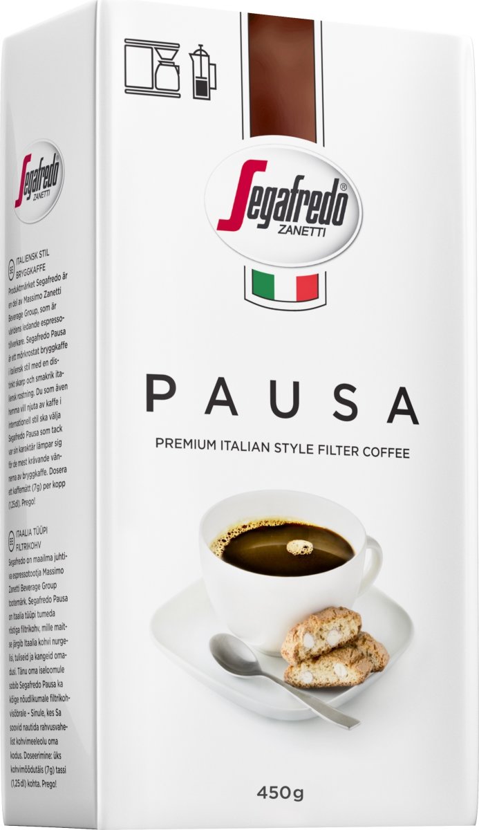 Segafredo Zanetti Pausa kaffe, 500g