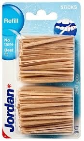 Jordan Dental Sticks Refill Tablepack, 250 stk