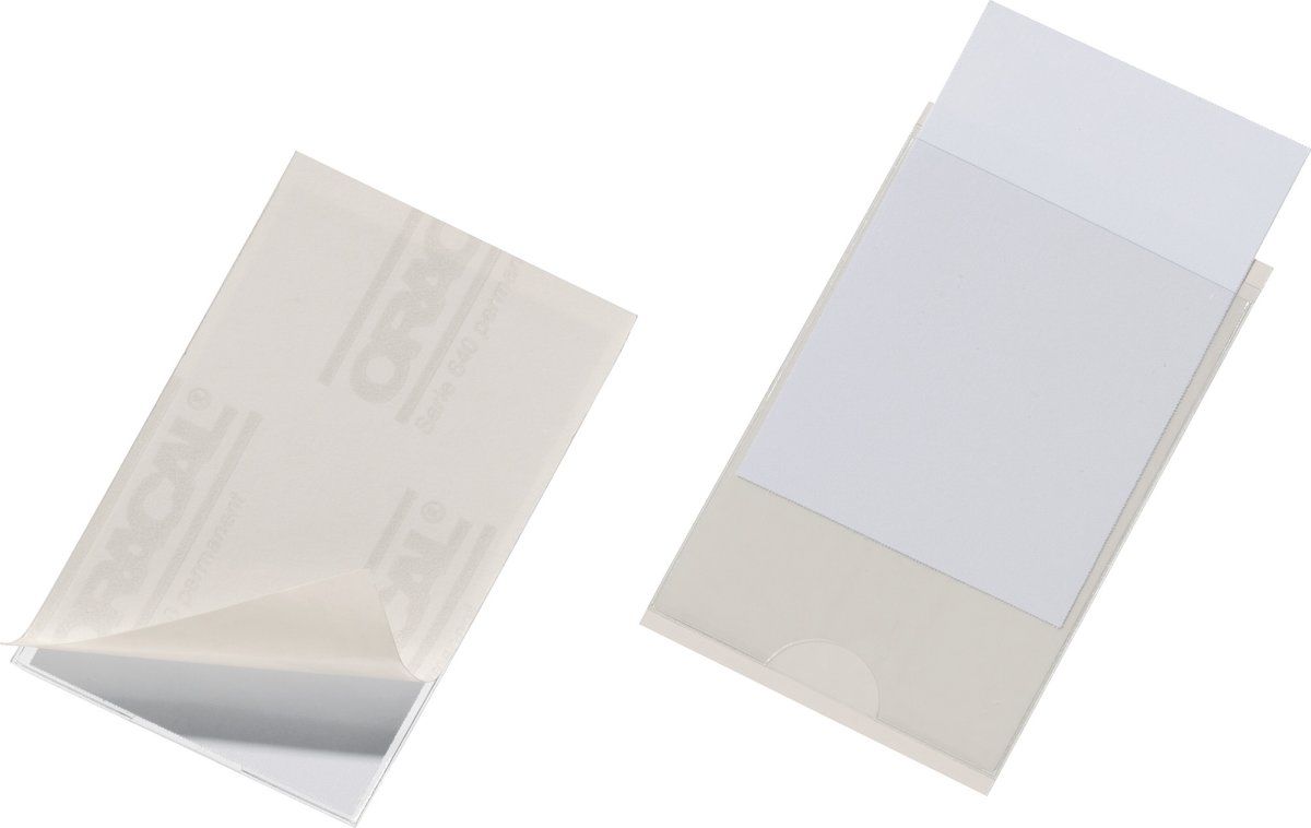 Durable Selvklæ. lomme | S | 90x57 mm | 100 stk.