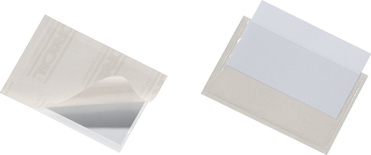 Durable Selvklæ. lomme | T | 90x57 mm | 10 stk.