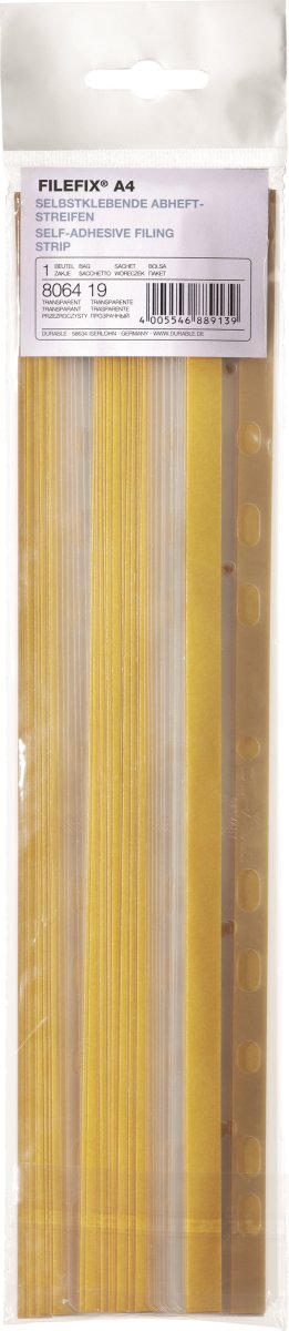 Durable Arkiveringsstrips selvklæb. | A4 | 50 stk.