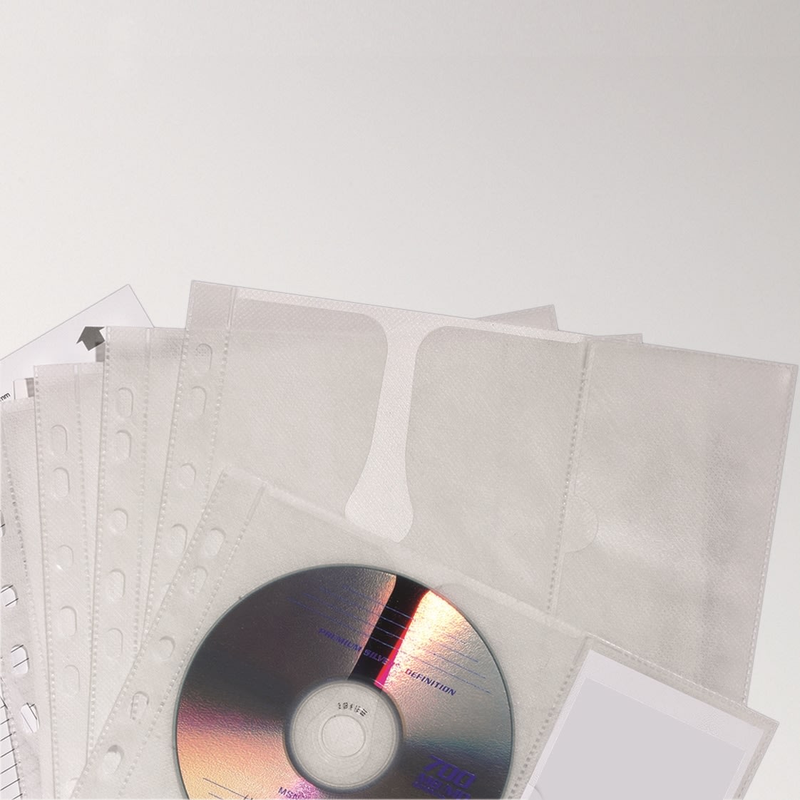 Durable CD-lomme | A4 | 5 stk.