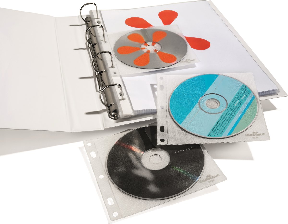 Durable CD-lomme | 10 stk.