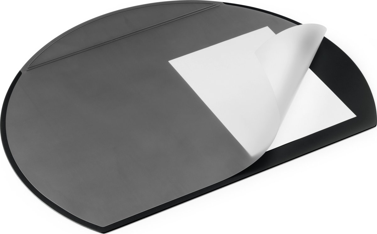 Durable Oval Skriveunderlag | Med cover
