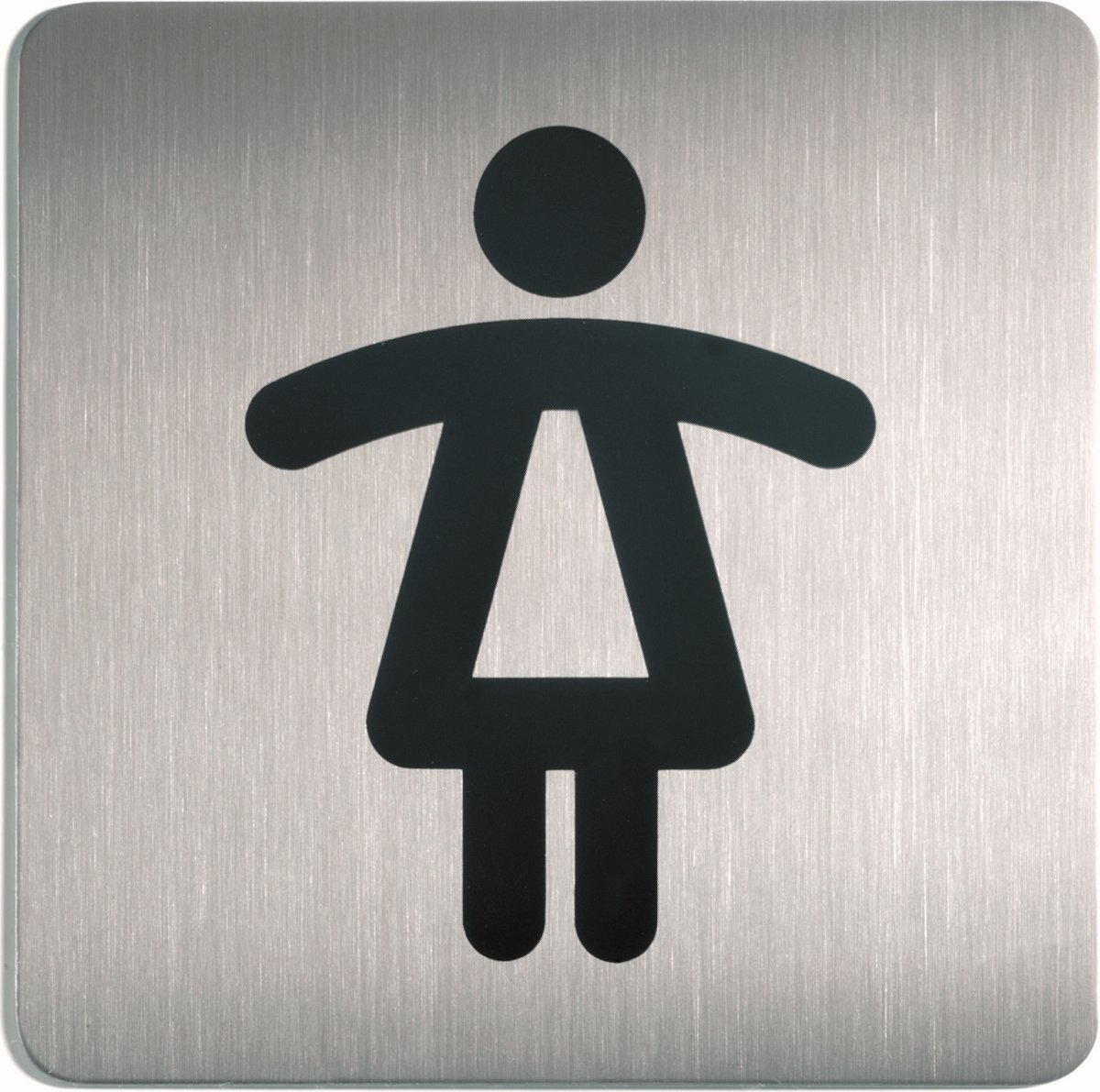 Durable Skilt | Firkantet | Dame toilet