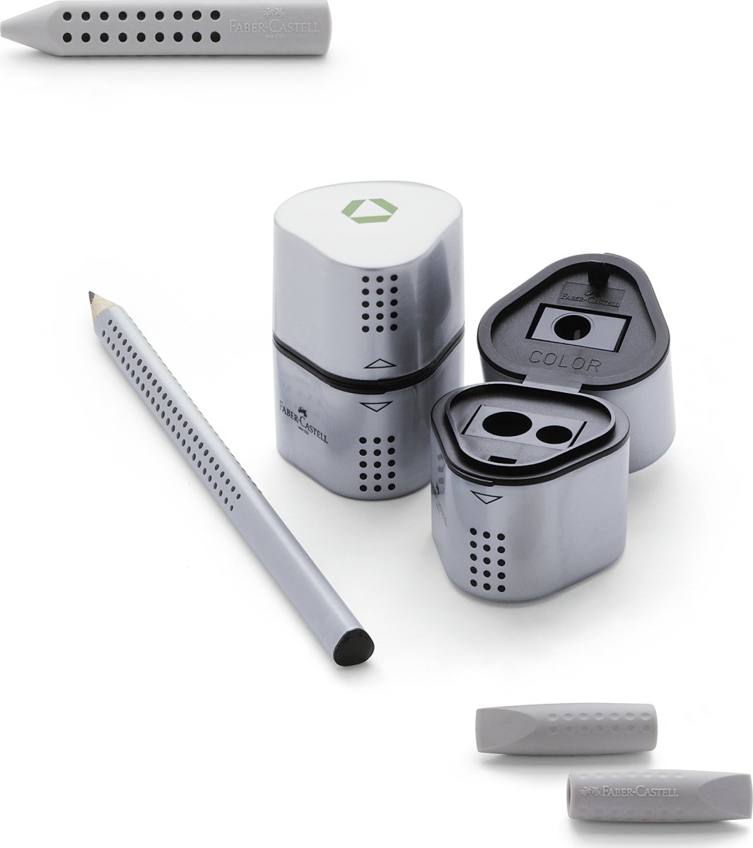 Faber-Castell Grip Trio Blyantspidser