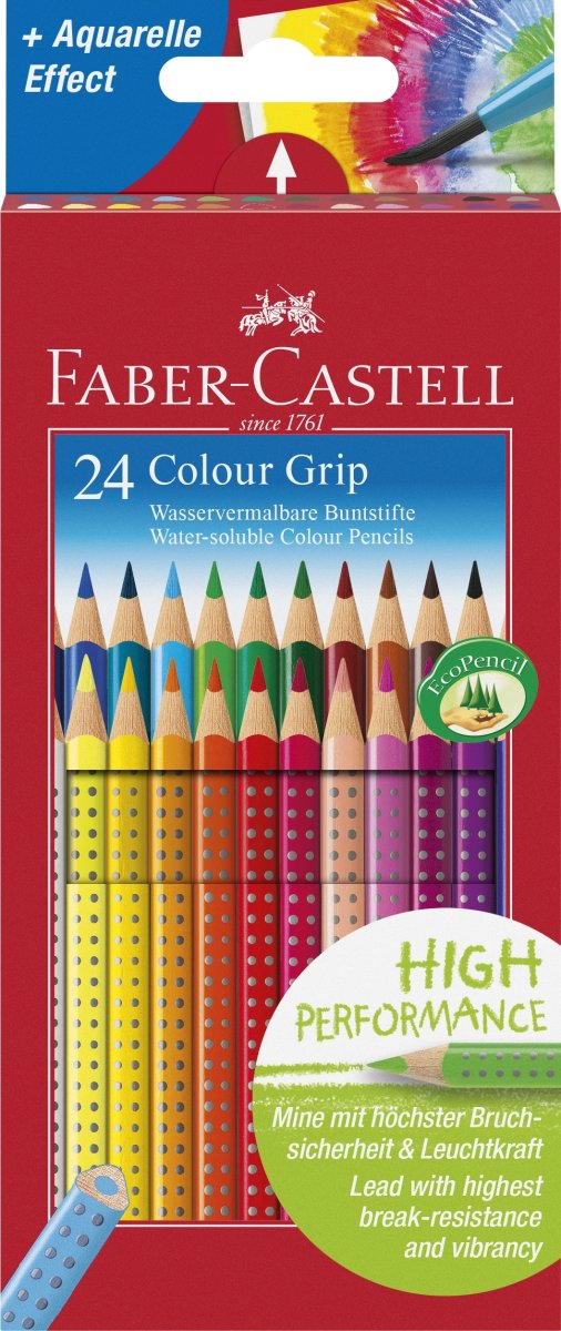 Faber-Castell Grip farveblyanter 24 stk.