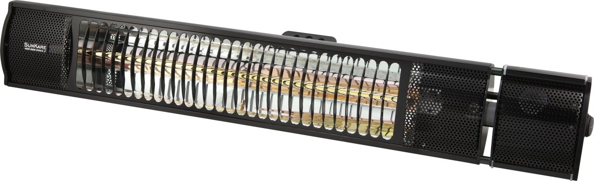 Heatcare Sigma terrassevarmer 2 kW, L:63 cm, sort