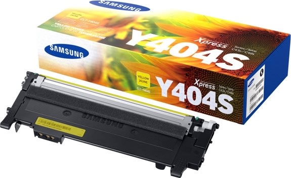 Samsung CLT-Y404S Lasertoner, gul, 1000s