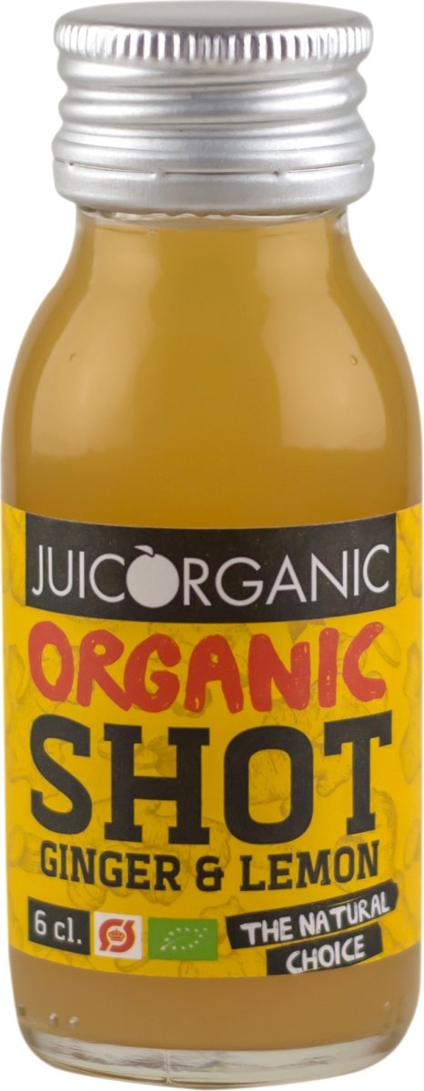 JuiceOrganic Ginger & Lemon shot, 6 cl.