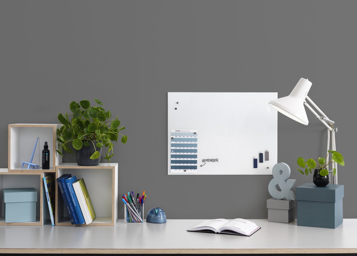 NAGA magnetisk glastavle, 180x120 cm, pure white