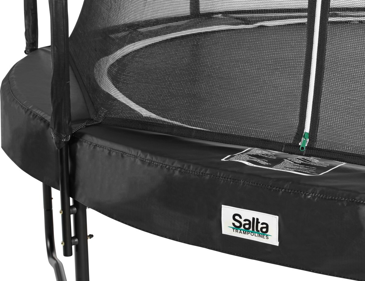 Salta Premium trampolin med sikkerhedsnet, Ø366