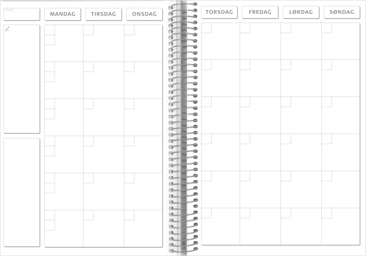 Mayland Balance Log | Udateret kalender