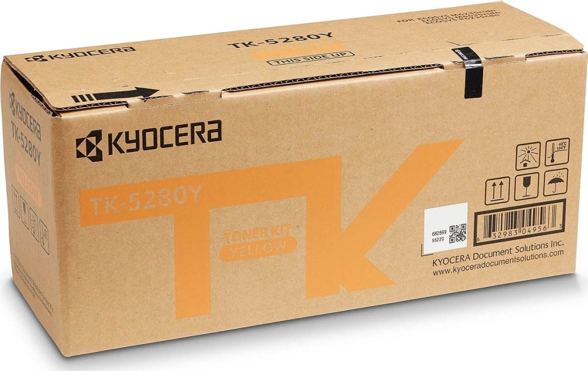 Kyocera TK-5280Y Lasertoner, gul, 11.000s