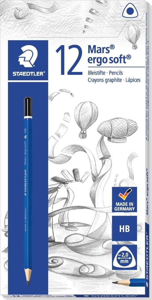 Staedtler Mars Ergosoft 150 HB Blyant